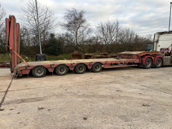 2015 Faymonville 4 Axle extender Low Loader